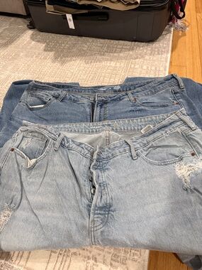 Old Navy Light Blue Denim Jeans Set